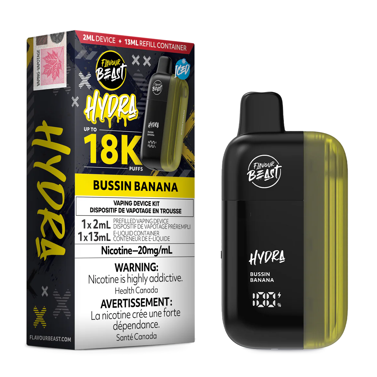 Hydra Flavour Beast 18k Disposable