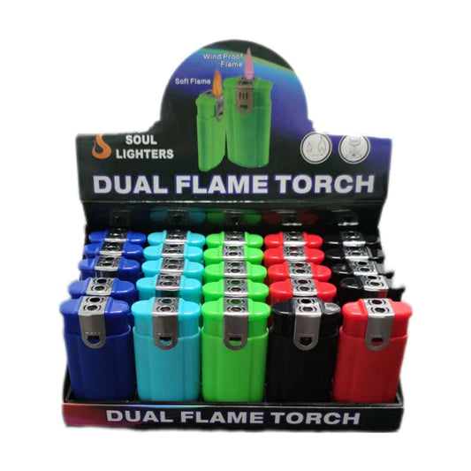 Dual Flame Torch Soul Lighters