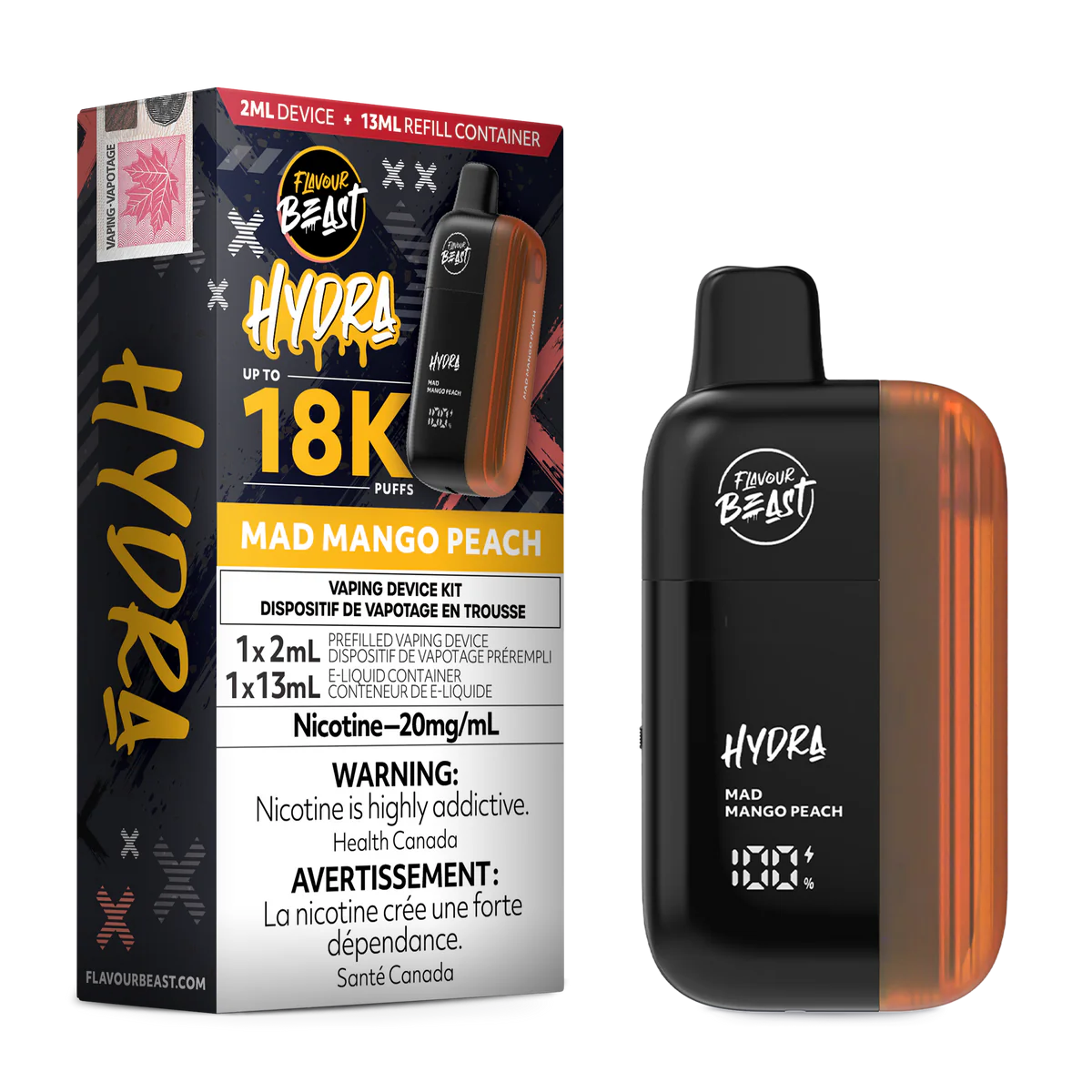 Hydra Flavour Beast 18k Disposable