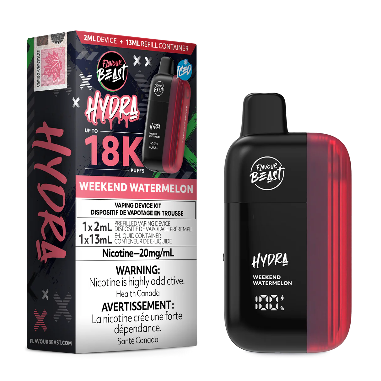 Hydra Flavour Beast 18k Disposable