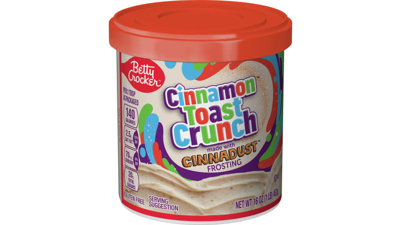 Betty Crocker Cinnamon Toast Crunch Frosting, 16 Oz The, 50% OFF