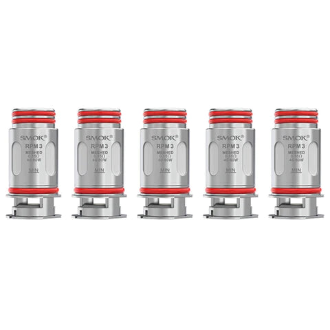 SMOK RPM 3 REPLACEMENT COIL (5PK) (Priced per Coil)