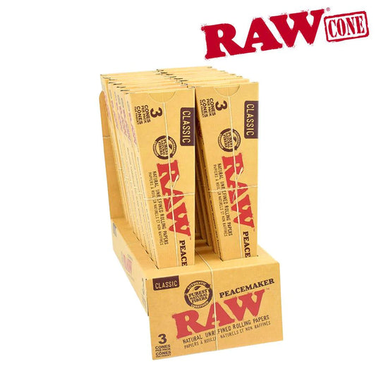 Raw Classic Peacemaker Cones (3 Cones/box)